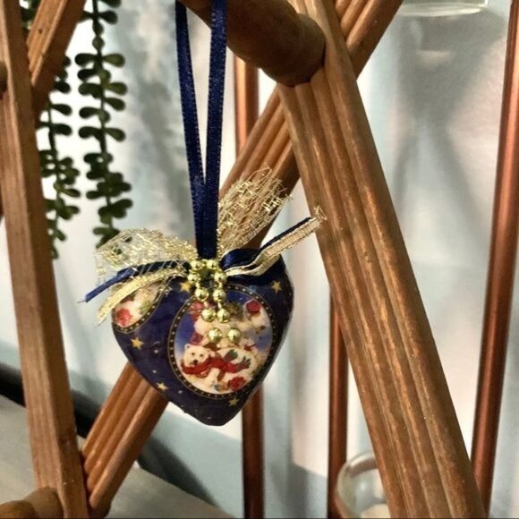 Vintage Giftco Christmas Victorian Decoupage Ornaments Holiday Decor Gift Idea - Picture 3 of 6